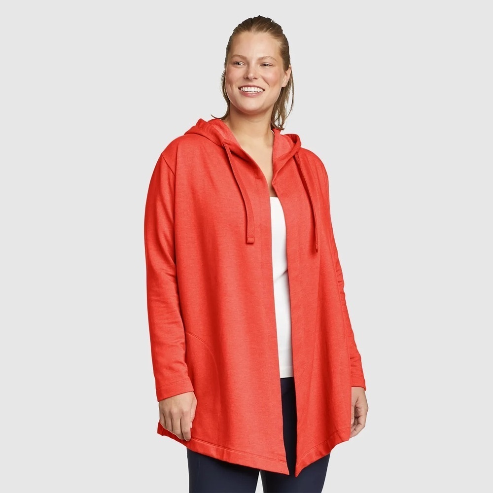 Eddie Bauer Women’s Size Small Terracotta Motion Cozy Wrap NEW